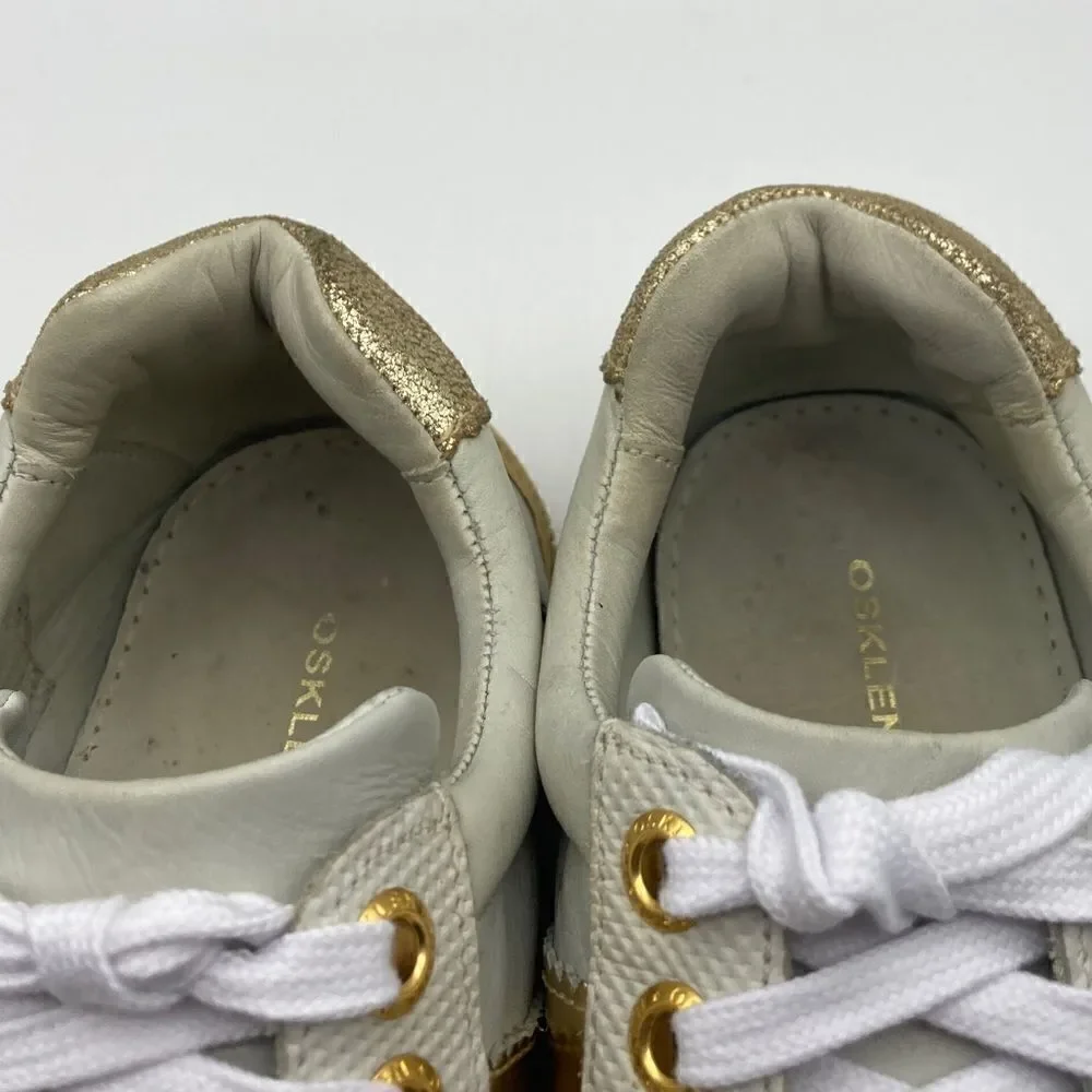 Osklen Pearl River Leather Low Top Women’s Sneakers Size 38/7,5